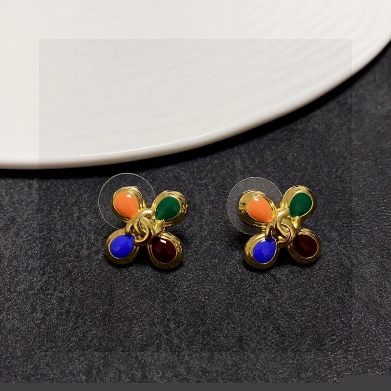 Ch*el earrings